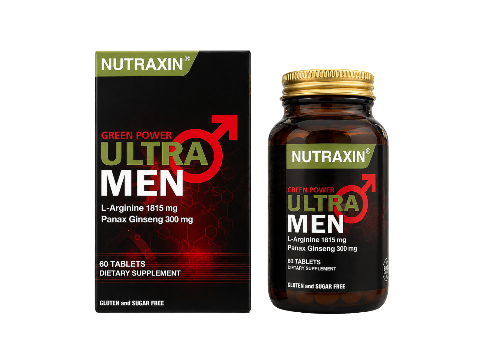 Nutraxin Green Power Ultra Men - 60 Tablets