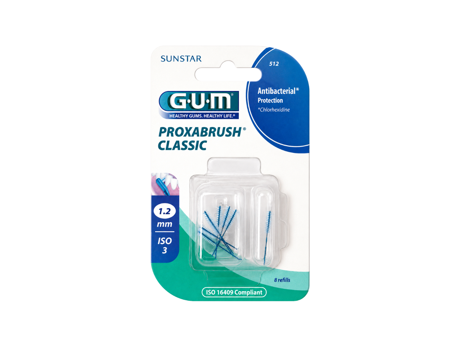 Gum Proxabrush Refill- 512