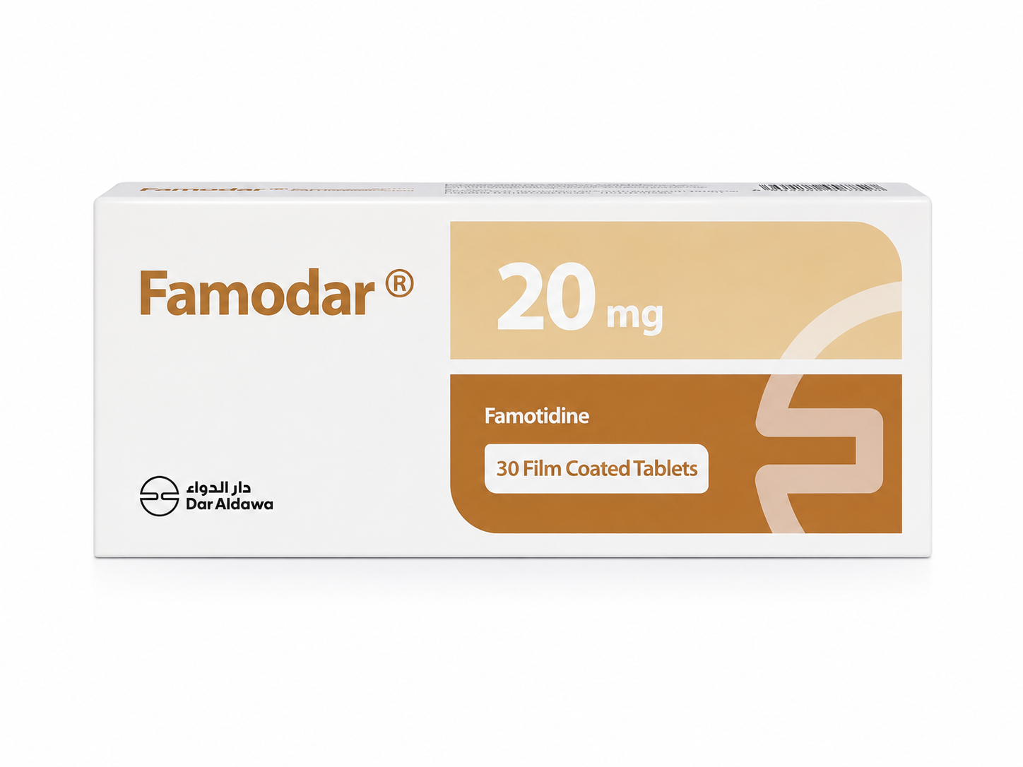 Famodar 20mg - 30 Tablets
