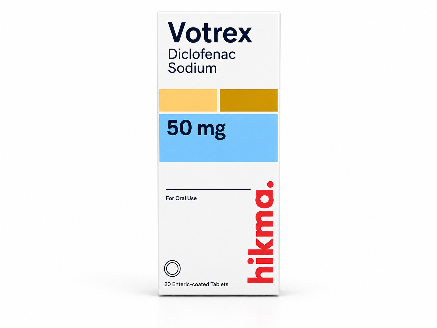 Votrex 50mg - 20 Tablets