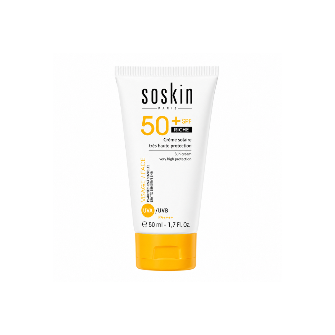 SOSKIN SPF50+ Riche Sun Cream Very High Protection 50ml
