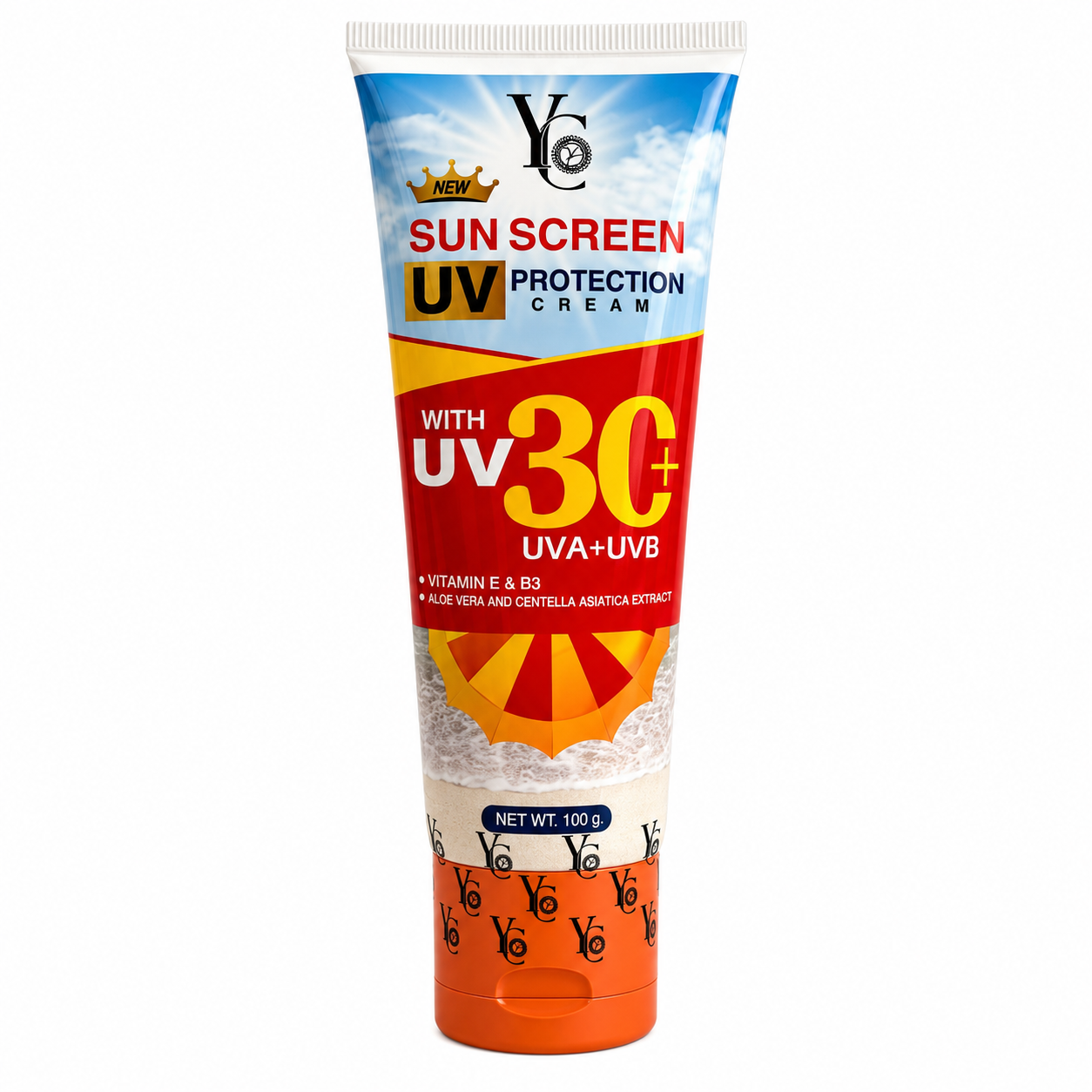 YC UV30 Sunscreen Protection Cream - 100g