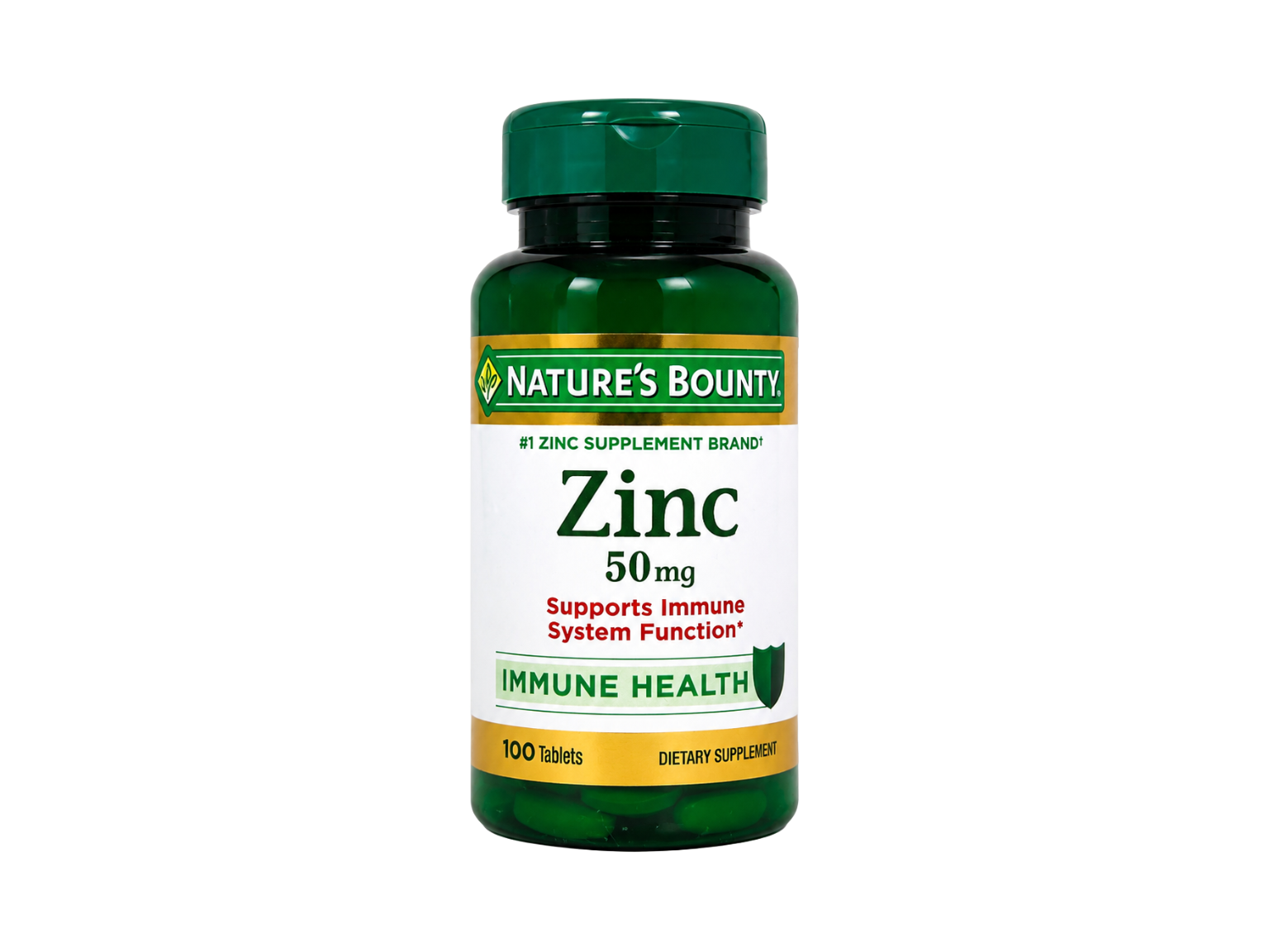Nature's Bounty Zinc 50mg - 100 Caplets