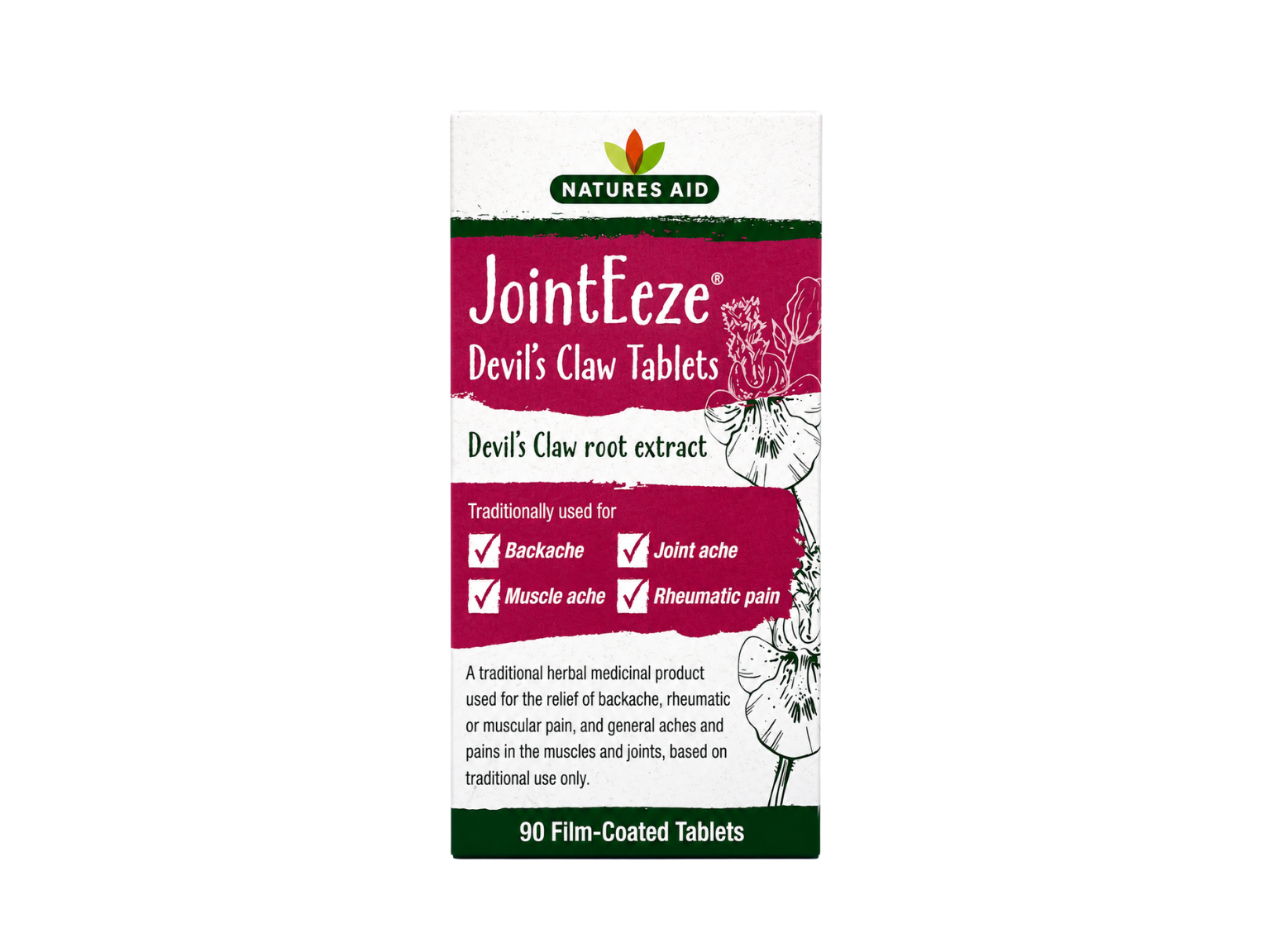 Natures Aid JointEeze Devil's Claw Tablets - 90 Tablets