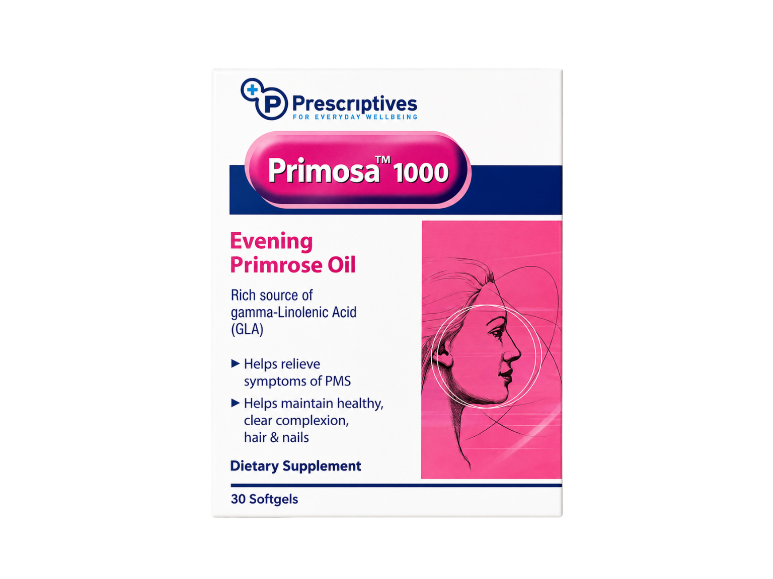 Geltec Primosa 1000mg - 30 Capsules