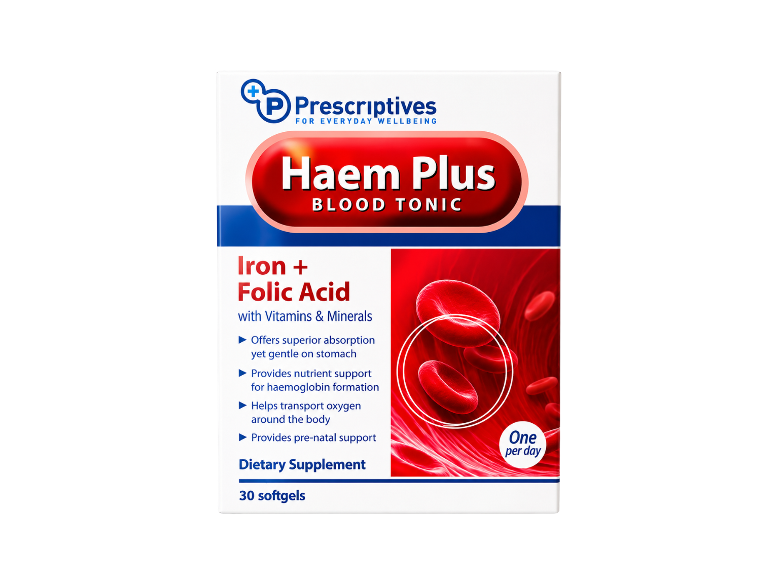Geltec Haem Plus Blood Tonic - 30 Softlets