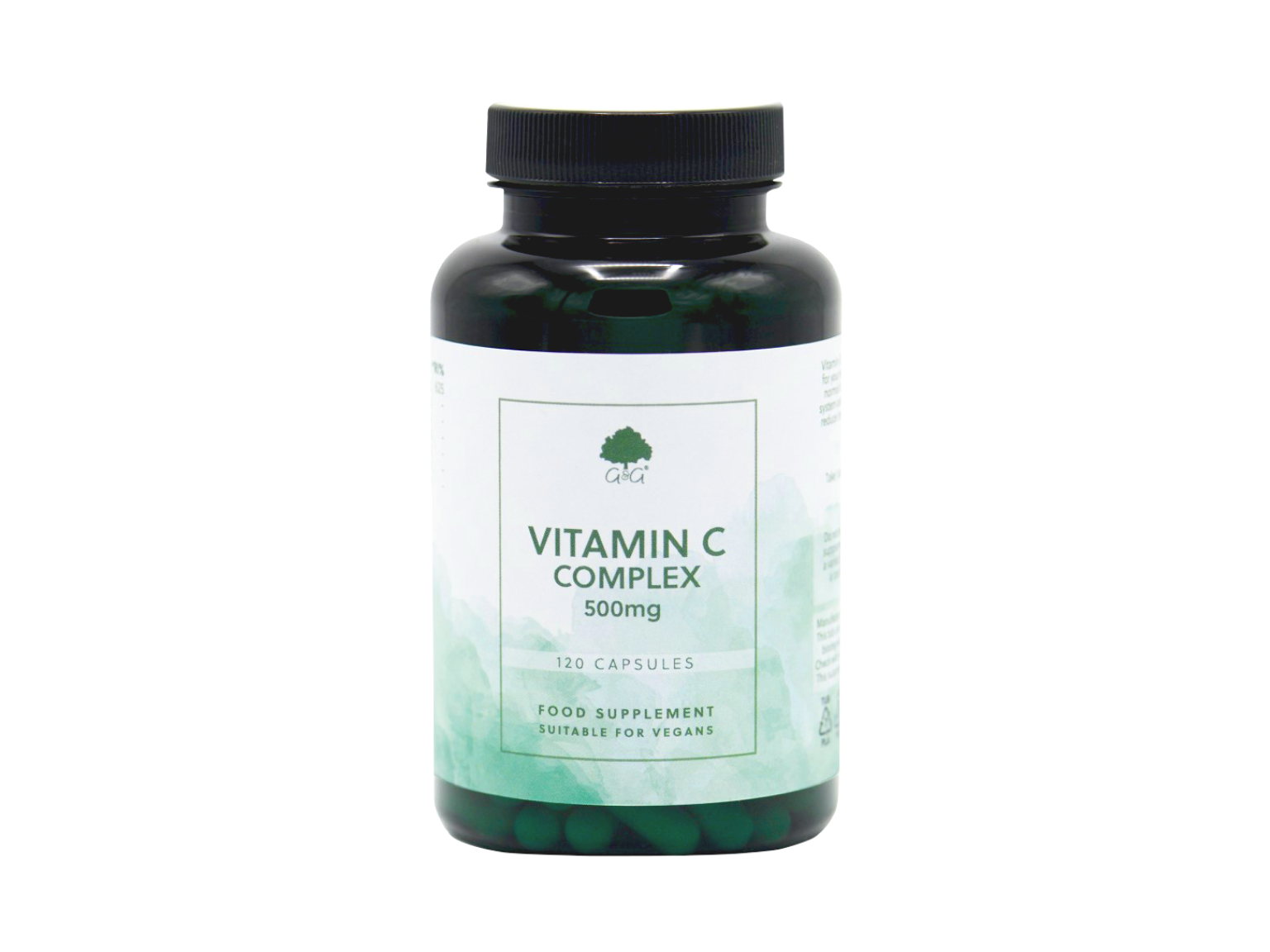 G&G Vitamin C w/ Rosehip & Acerola - 500mg - 120 Capsules