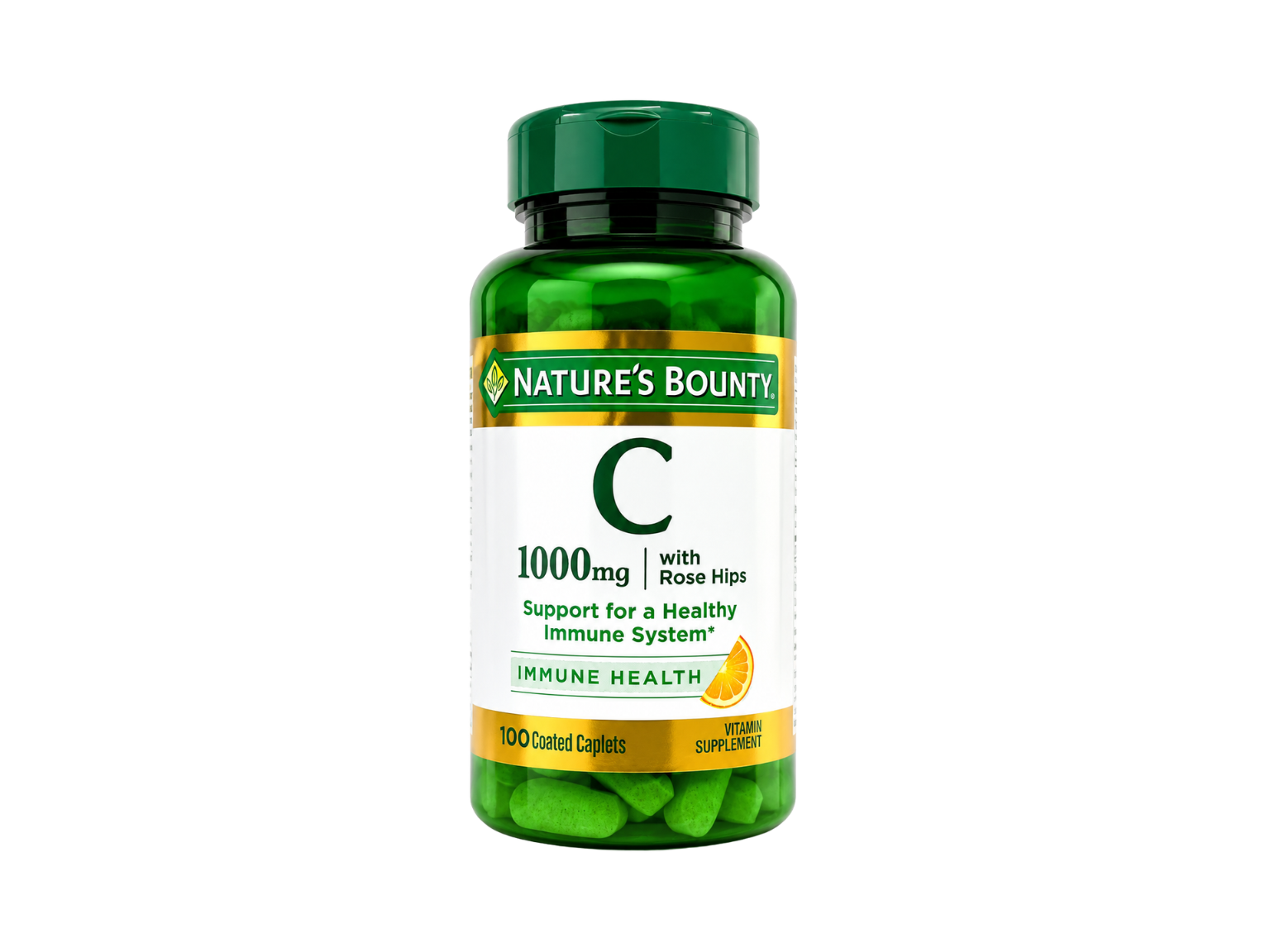 Nature’s Bounty® Vitamin C 1000mg with Rose Hips 100 Tablets