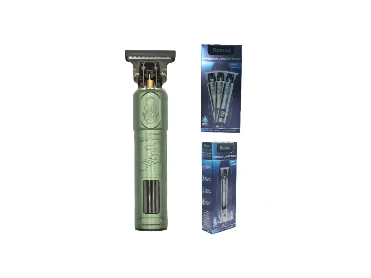 Resuxi Green Rechargable Hair Clipper