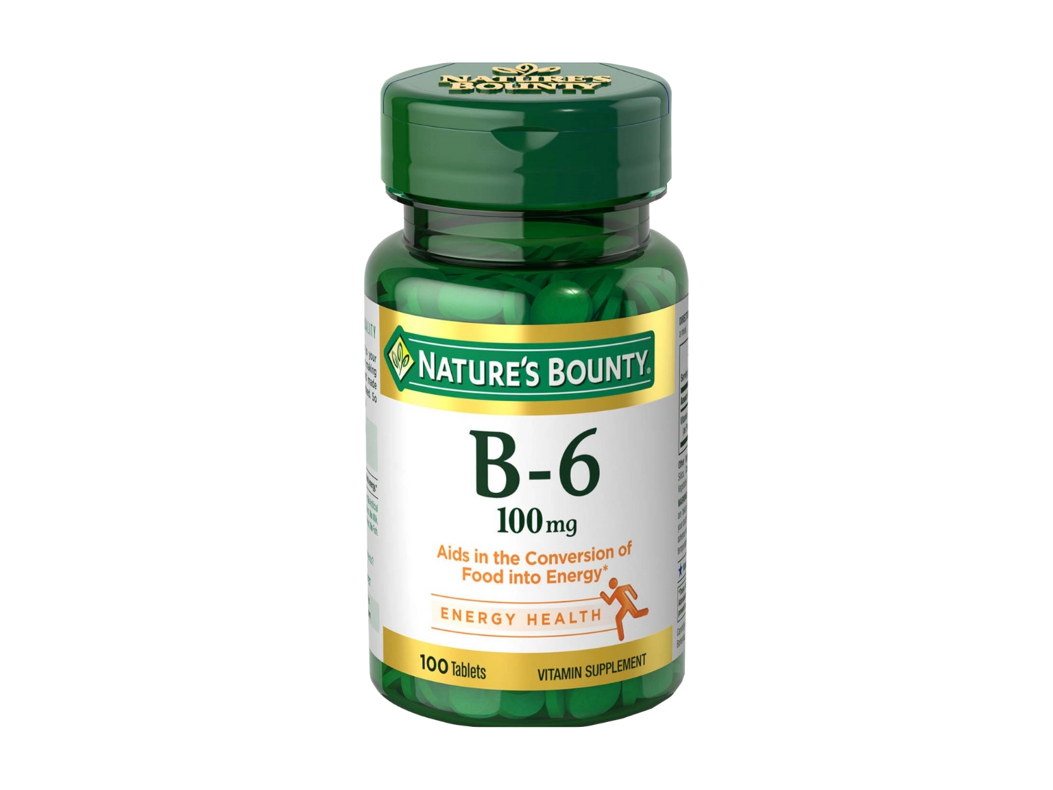 Nature's Bounty Vitamin B6 100mg Tablets 100's