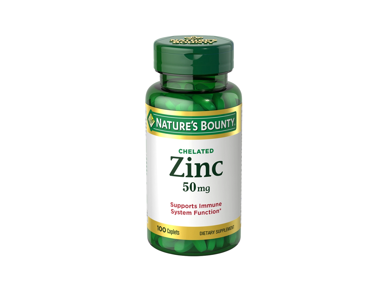 Nature's Bounty Zinc 50mg - 100 Caplets