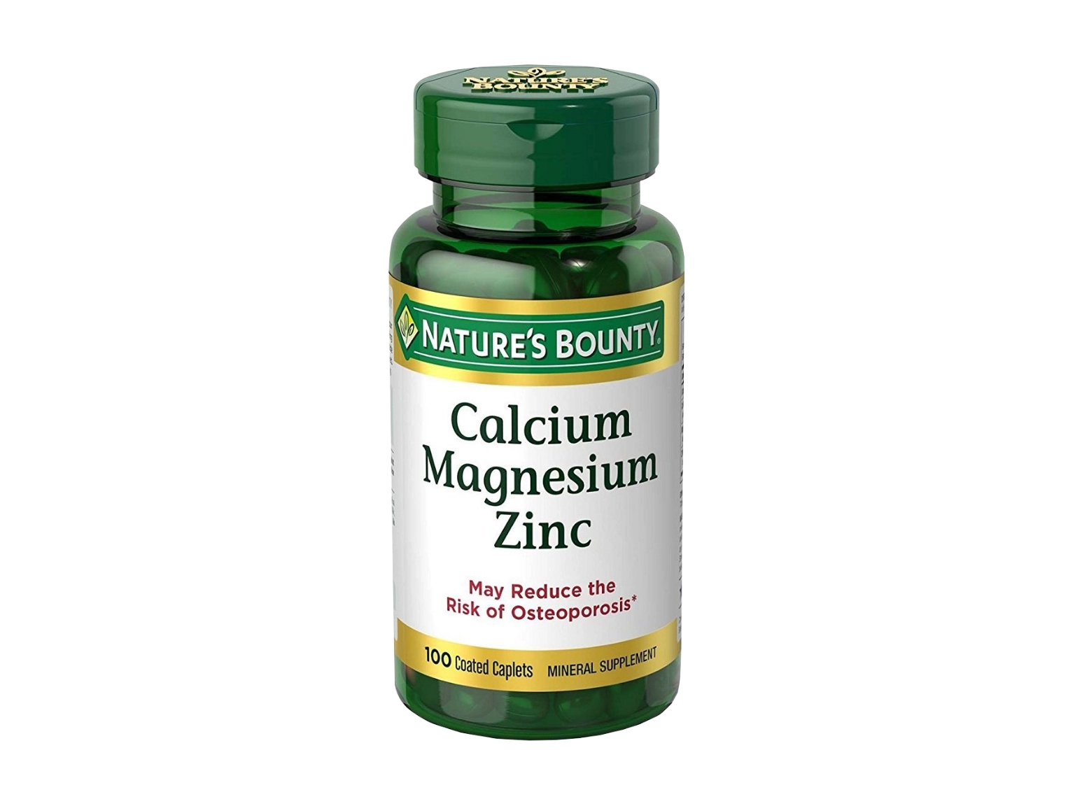 Nature's Bounty Calcium-Magnesium-Zinc 100 Caplets