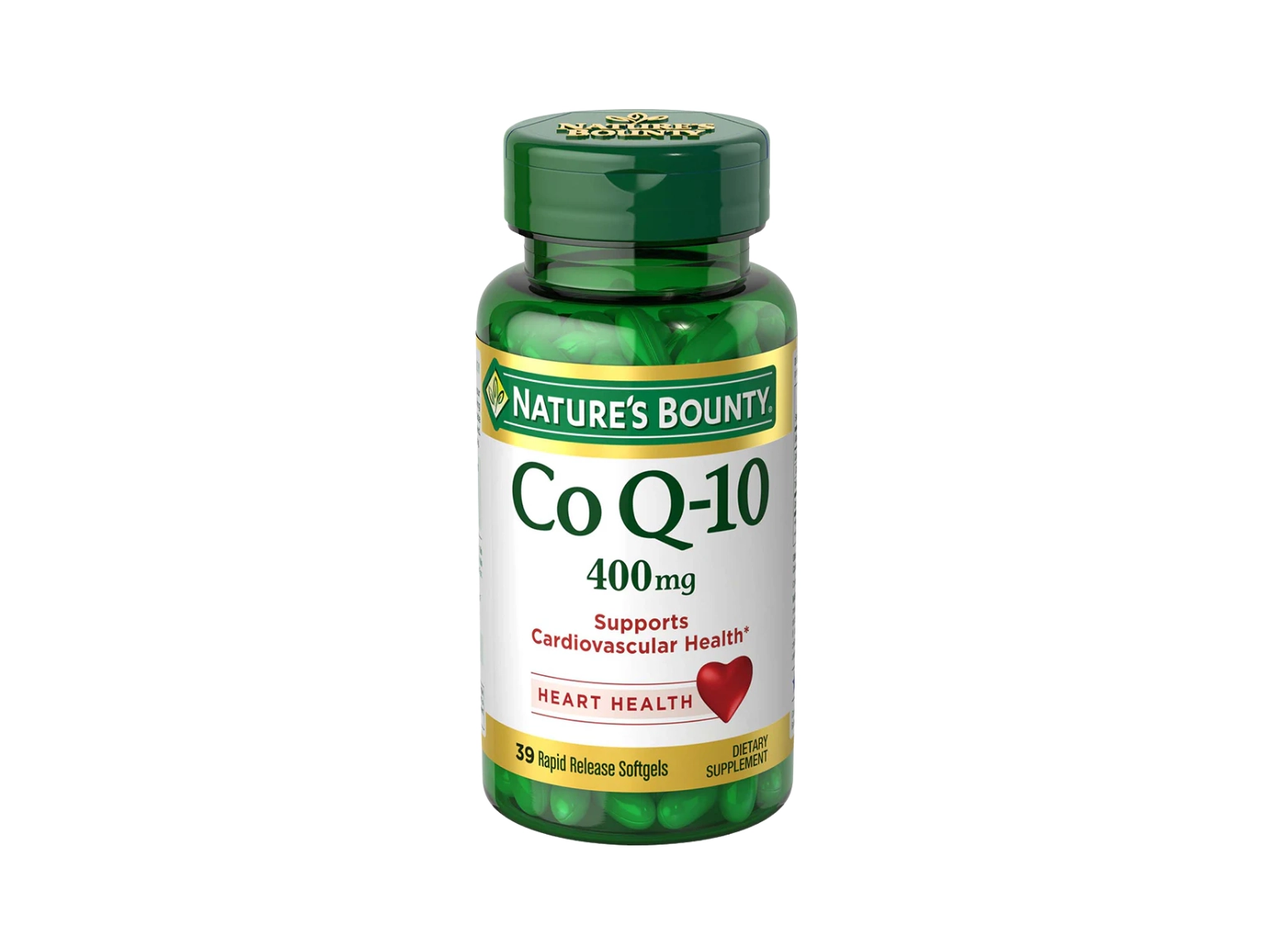 Nature's Bounty CO-Q10 400mg - 39 Softgels