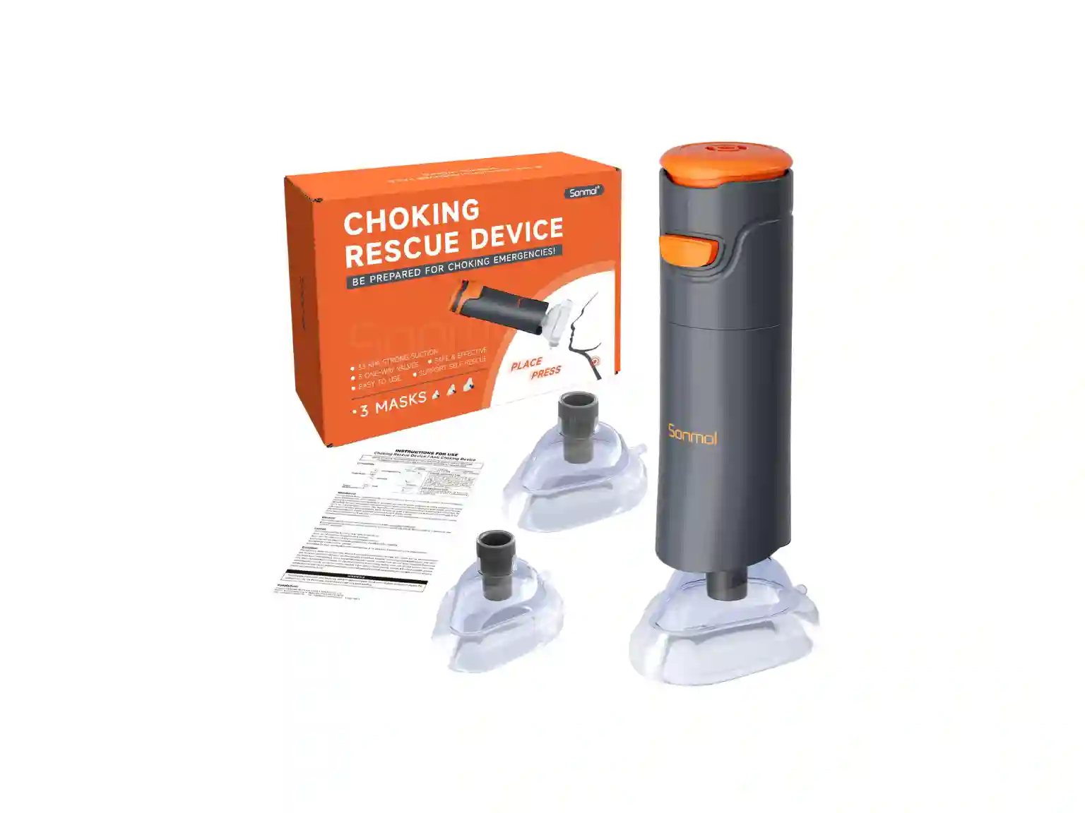 Sonmol Choking Rescue Device