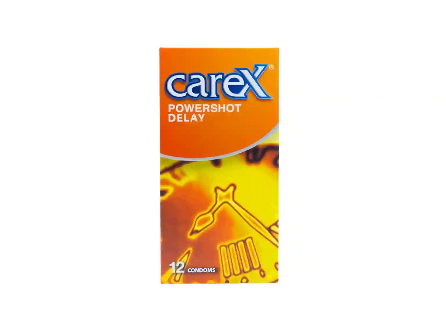 Carex Condom Powershot Delay - 12 Pieces