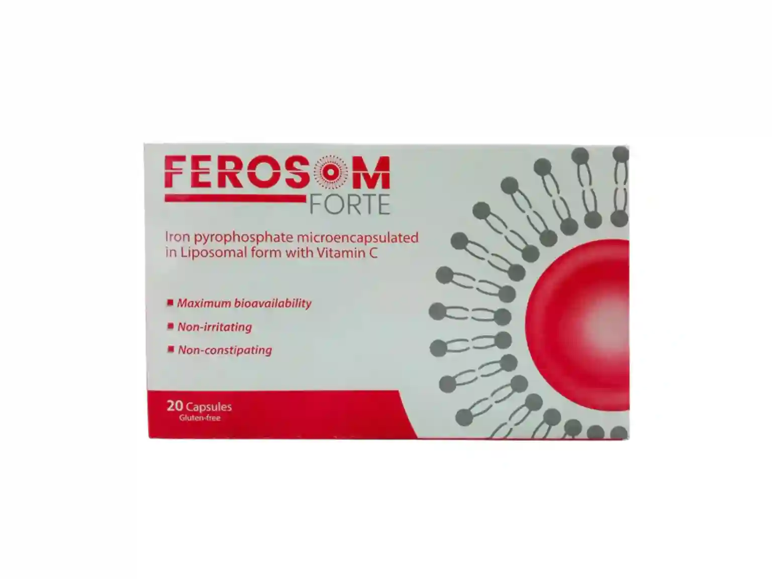 Ferosom Forte - 20 Capsules