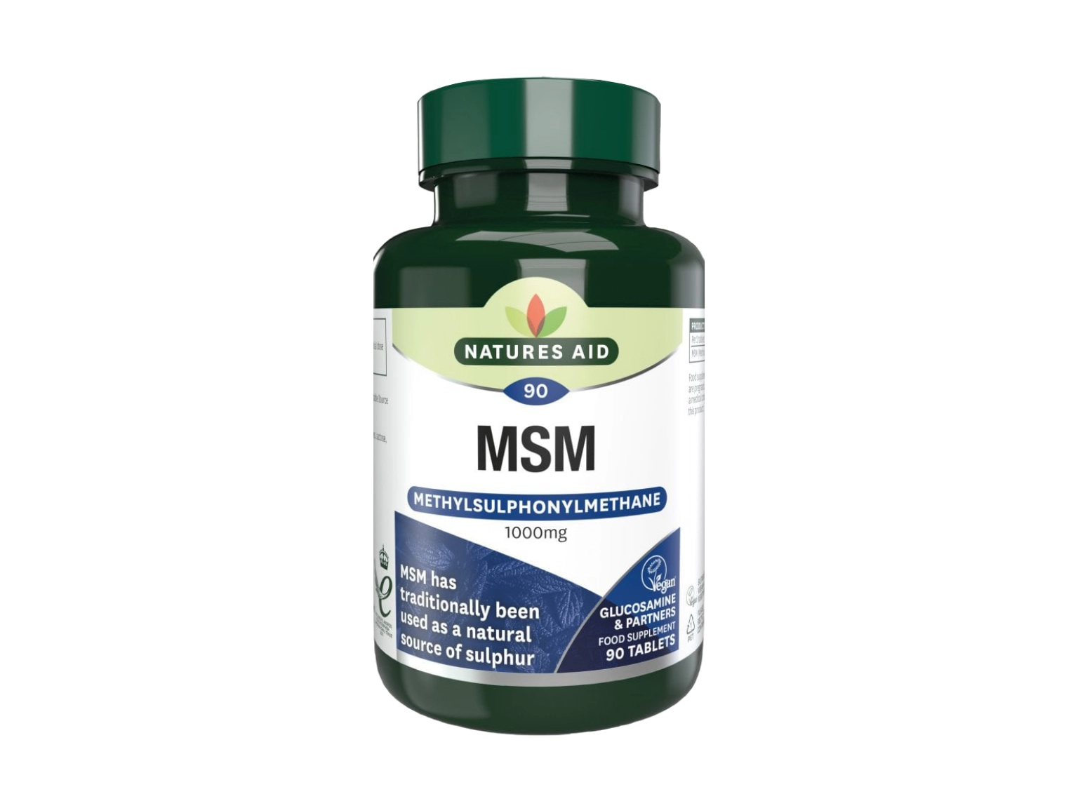 Nature's Aid MSM 1000mg - 90 Tablets