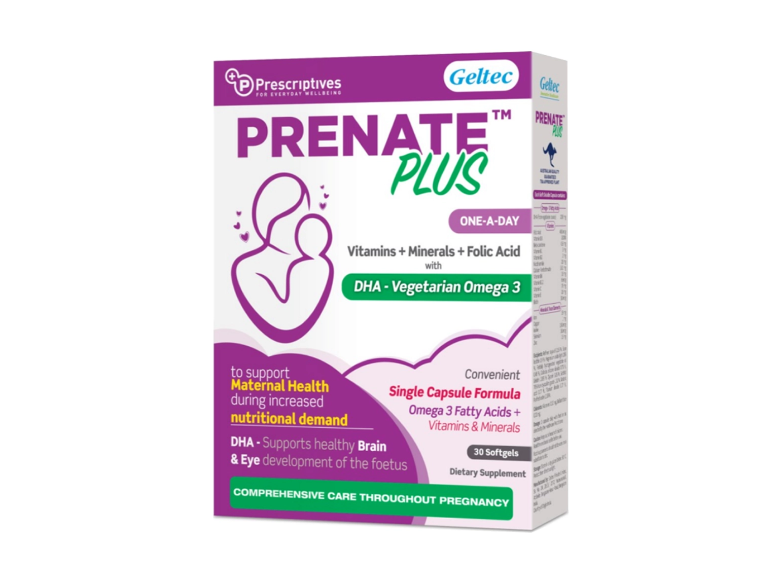 Geltec Prenate plus - 30 Softgels
