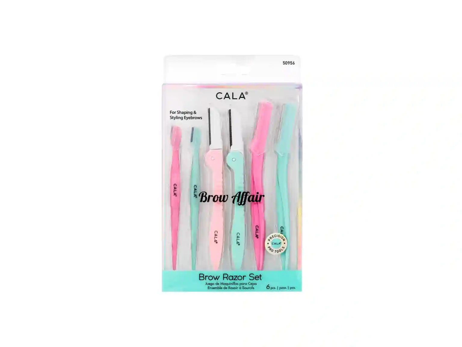Cala Brow Affair Razor - 6 Pieces