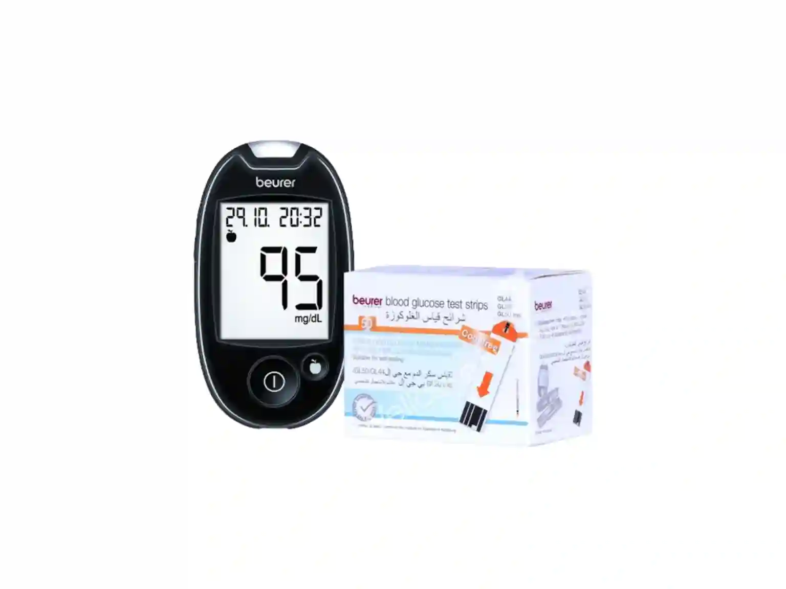 Beurer GL44 Codefree Sugar Monitor + GL50 Test Strip