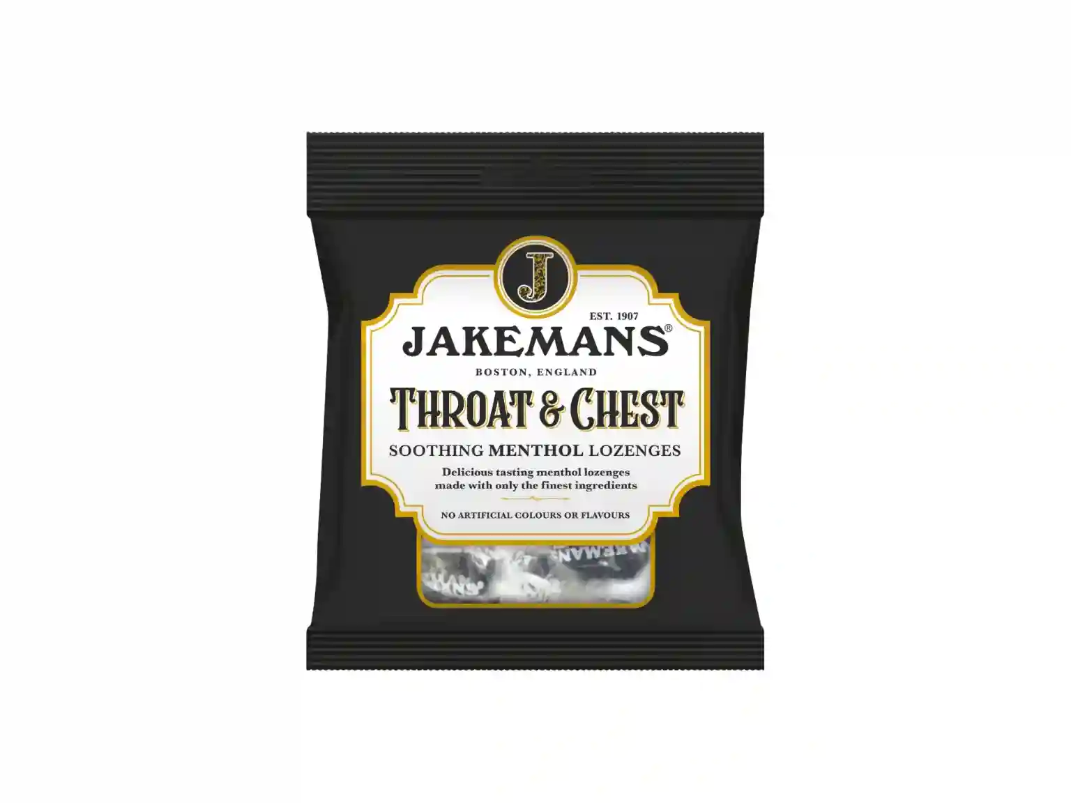 Jakemans Throat & Chest Soothing Menthol Lozenges 73g