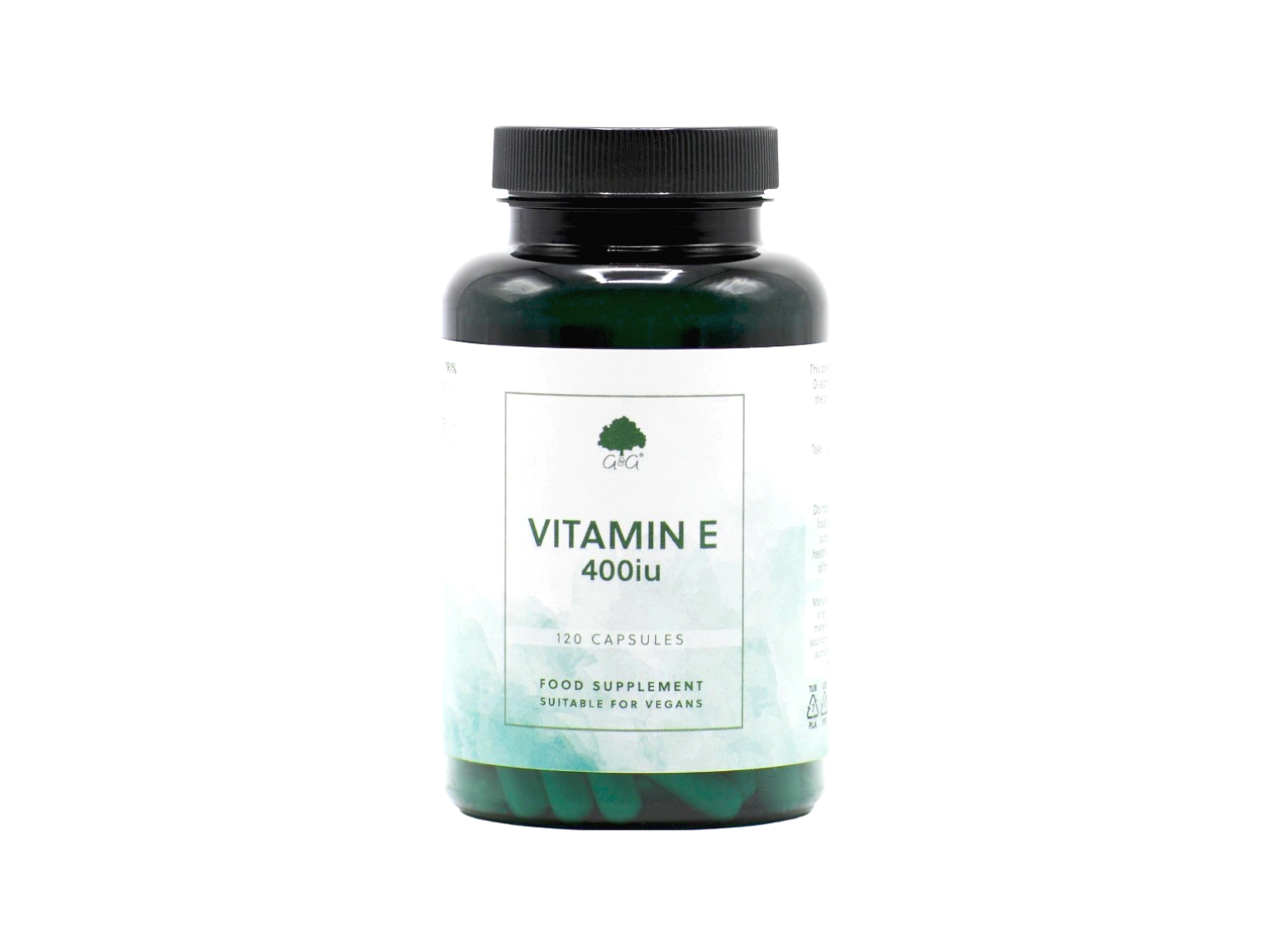 G&G Vitamin E - 400 IU (Natural D-Alpha) - 120 Capsules