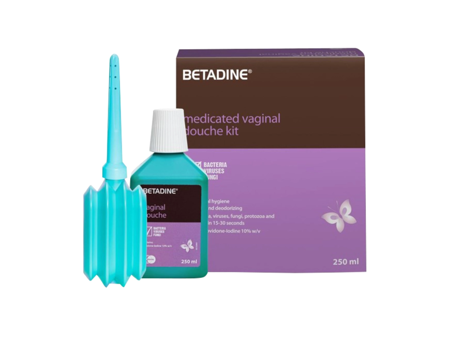 Betadine Vaginal Douche Kit 250ml