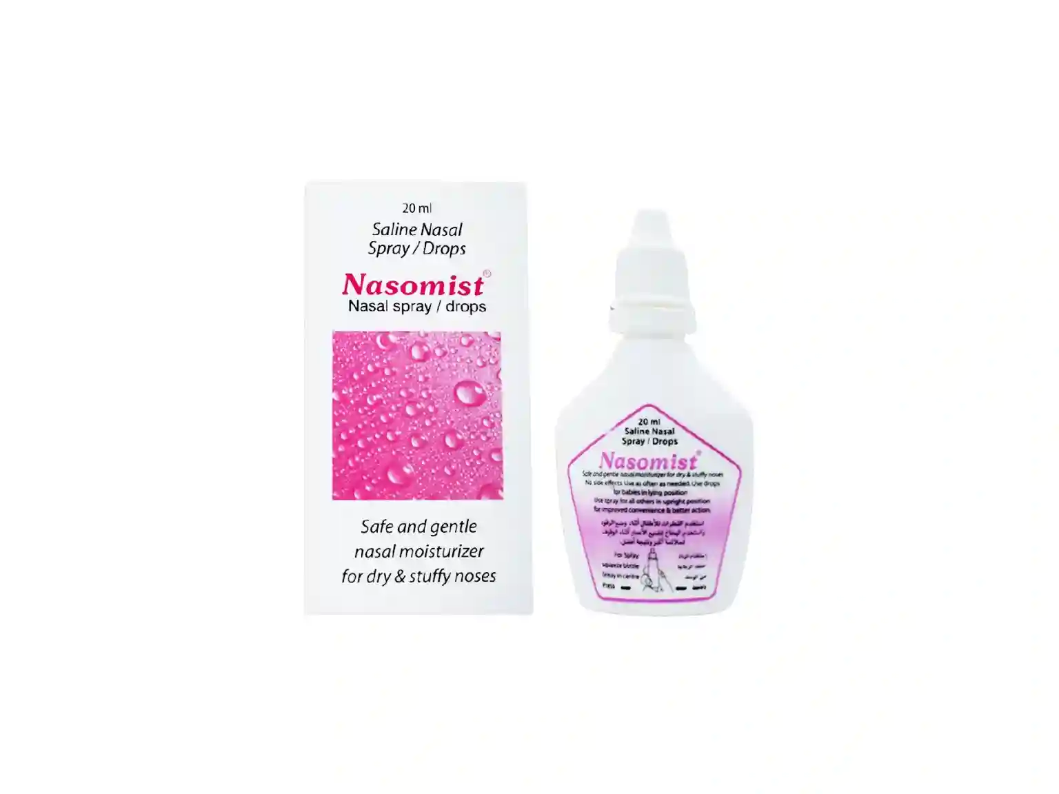 Nasomist Nasal Spray/Drops 20ml