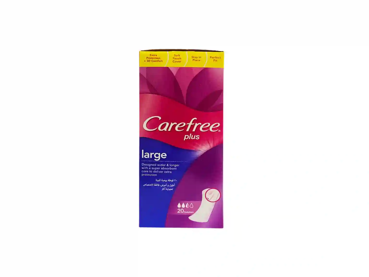 Carefree Large - 20 Pads