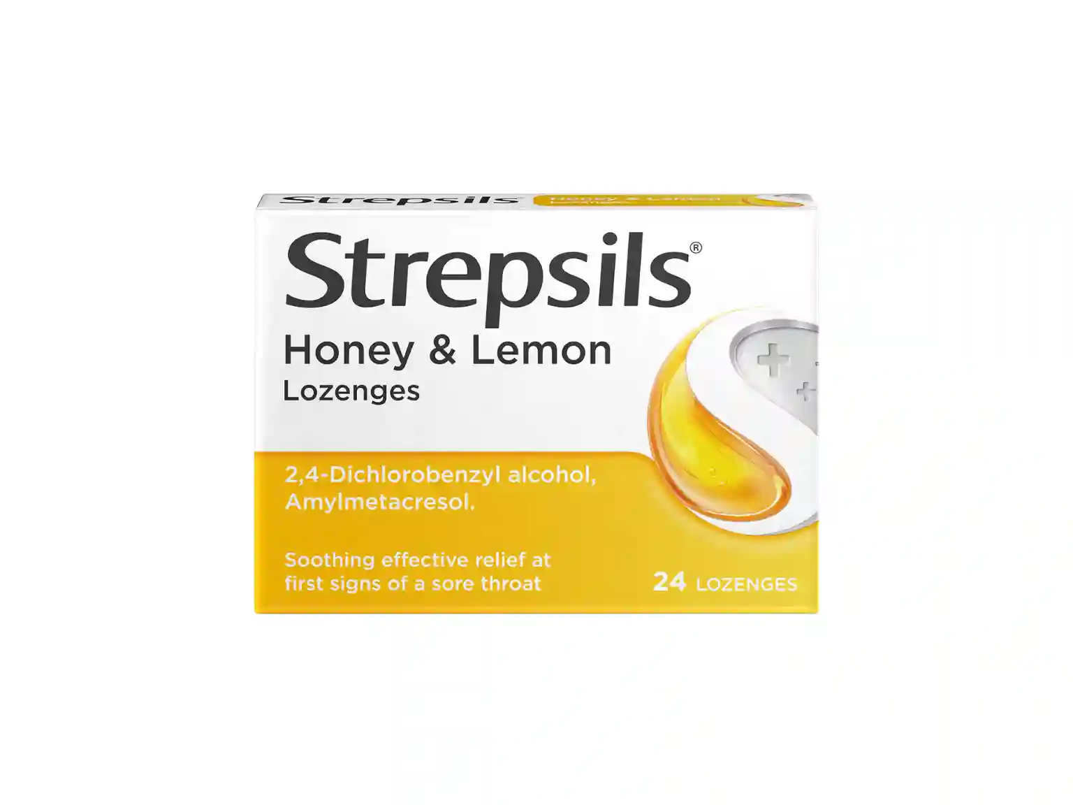 Strepsils Honey & Lemon - 24 Lozenges