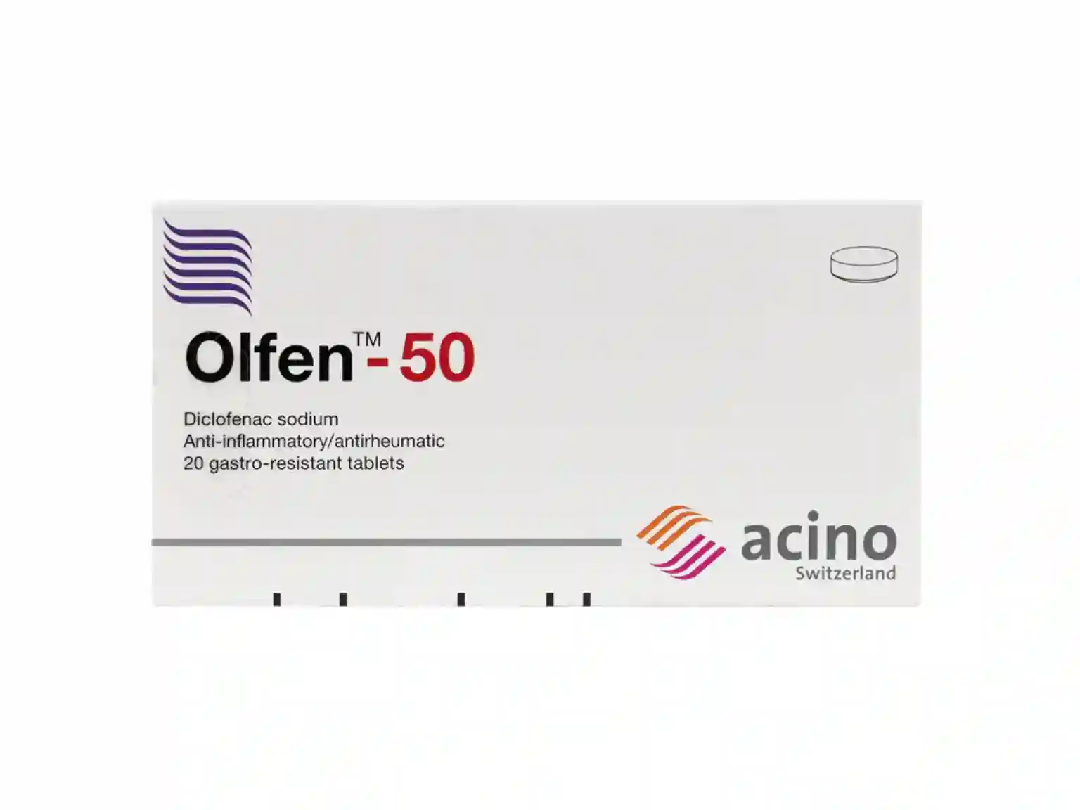 Olfen 50mg - 20 Tablets
