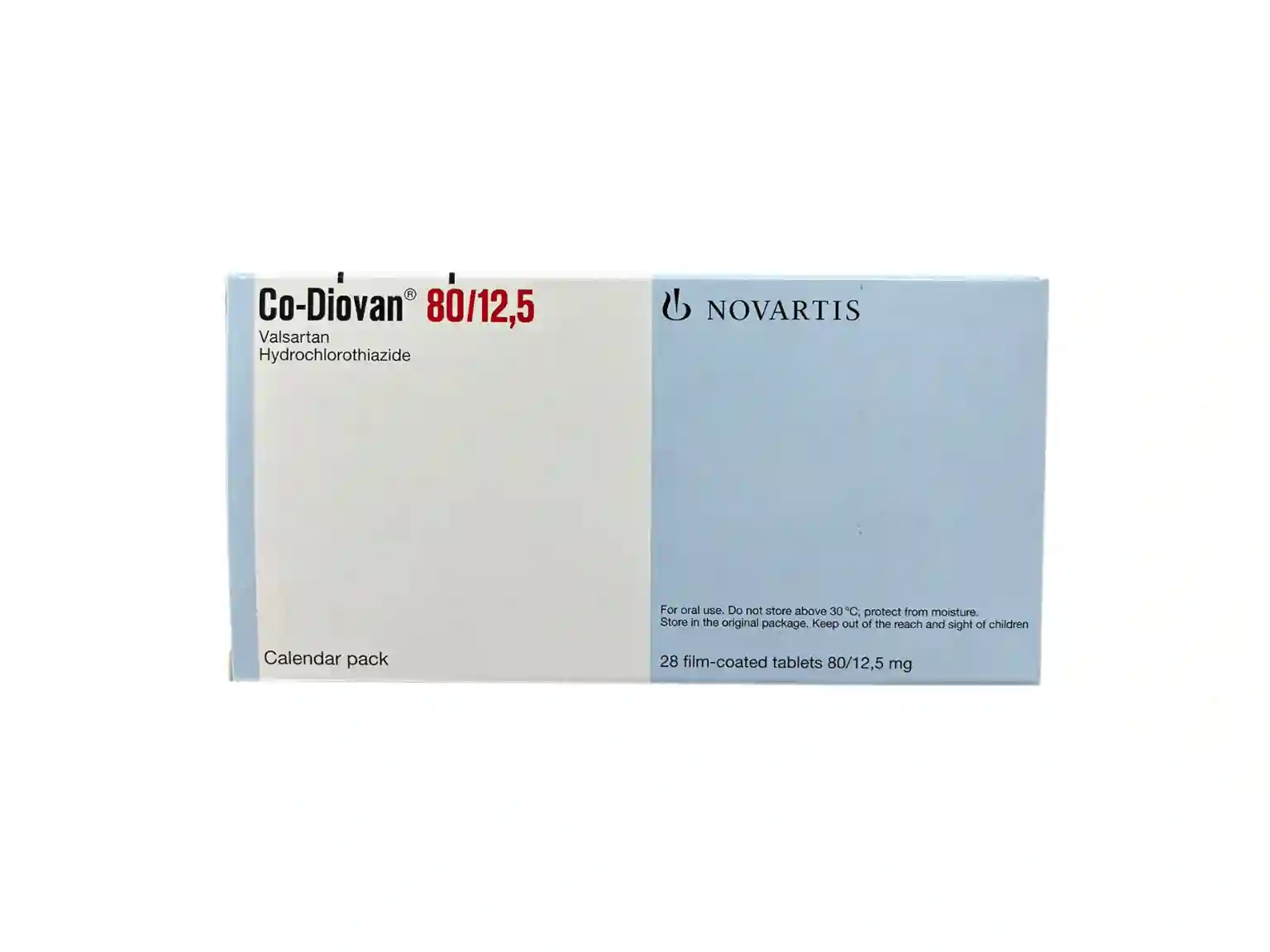 Co-Diovan 80/12.5mg - 28 Tablets
