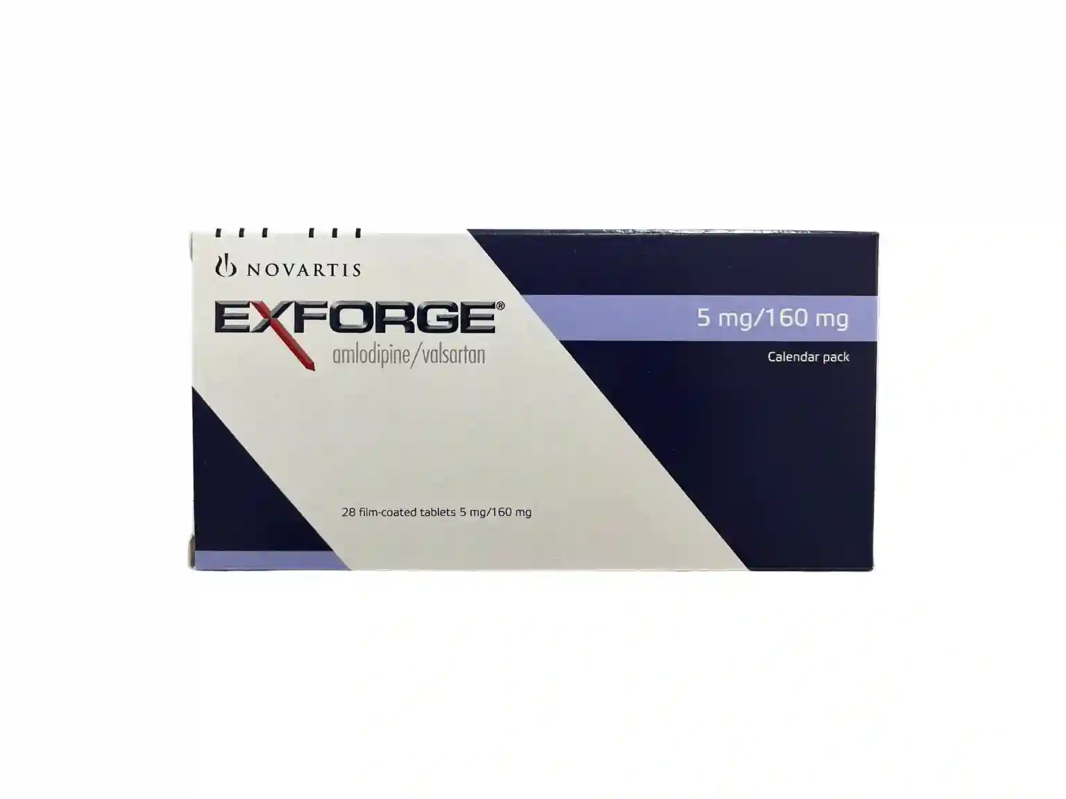 Exforge 5/160mg - 28 Tablets