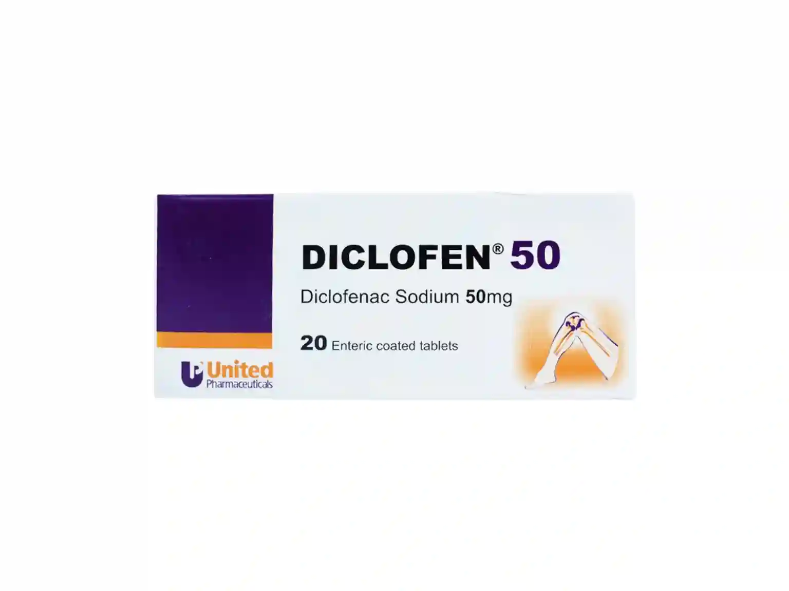 Diclofen 50mg - 20 Tablets