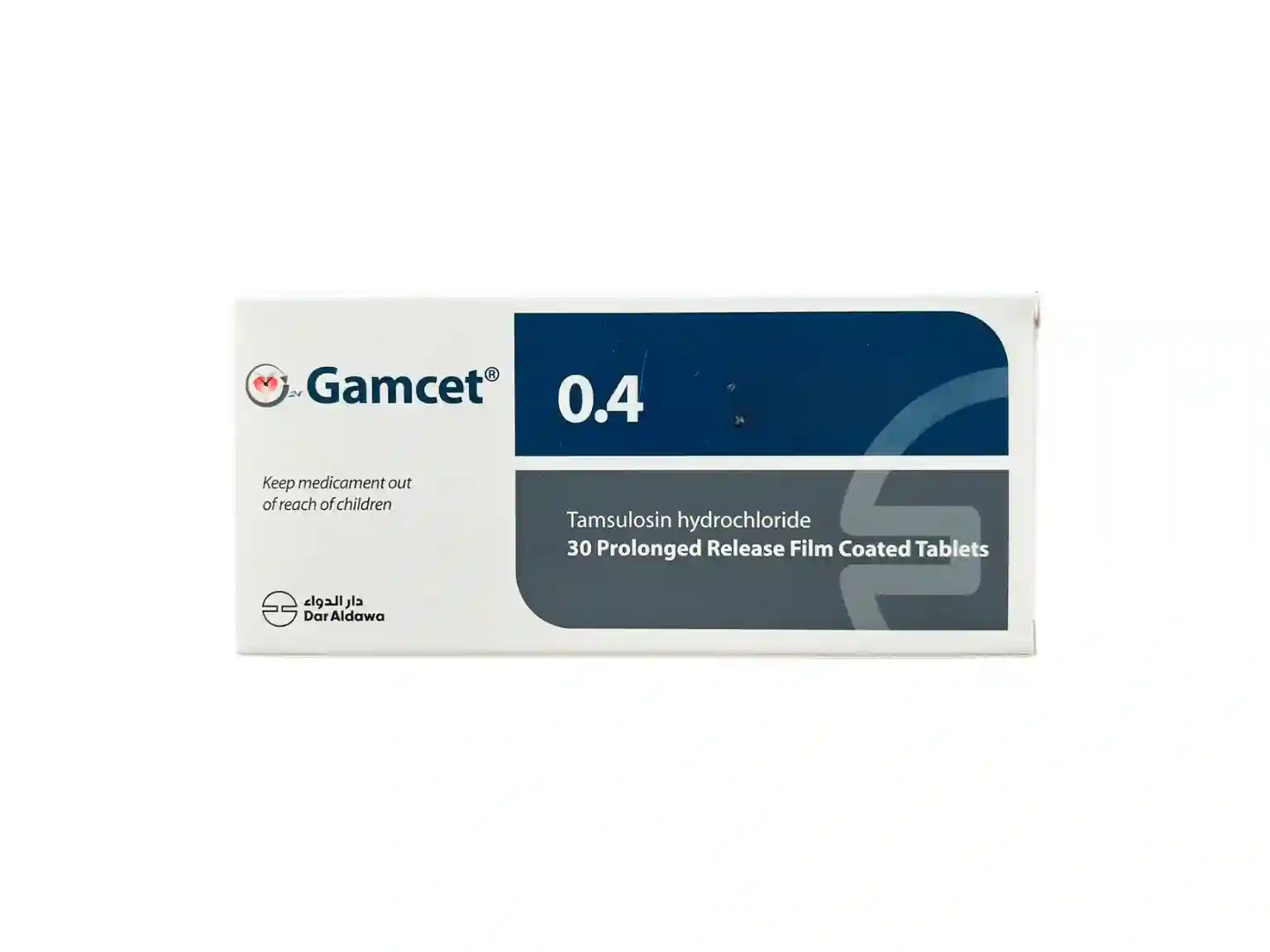 Gamcet 0.4mg Prolonged - 30 Tablets