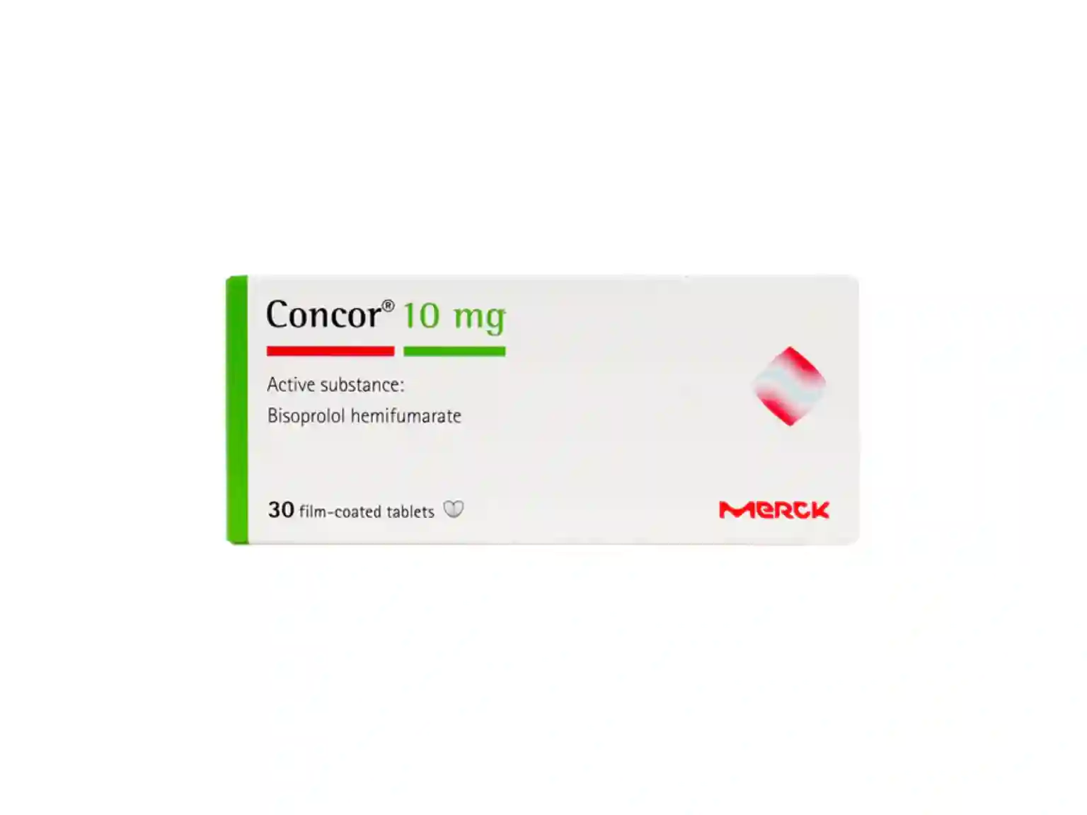 Concor 10mg - 30 Tablets