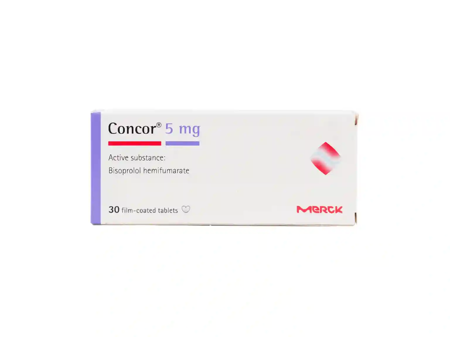 Concor 5mg - 30 Tablets