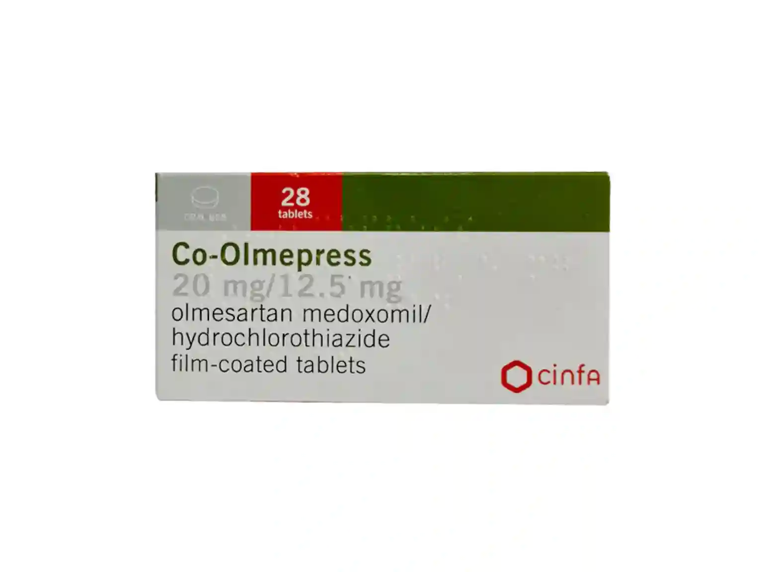 Co-Olmepress 20/12.5mg - 28 Tablets
