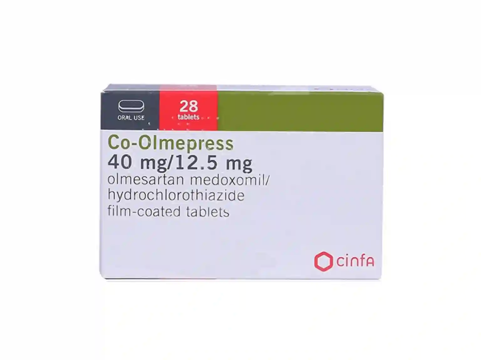 Co-Olmepress 40/12.5mg - 28 Tablets