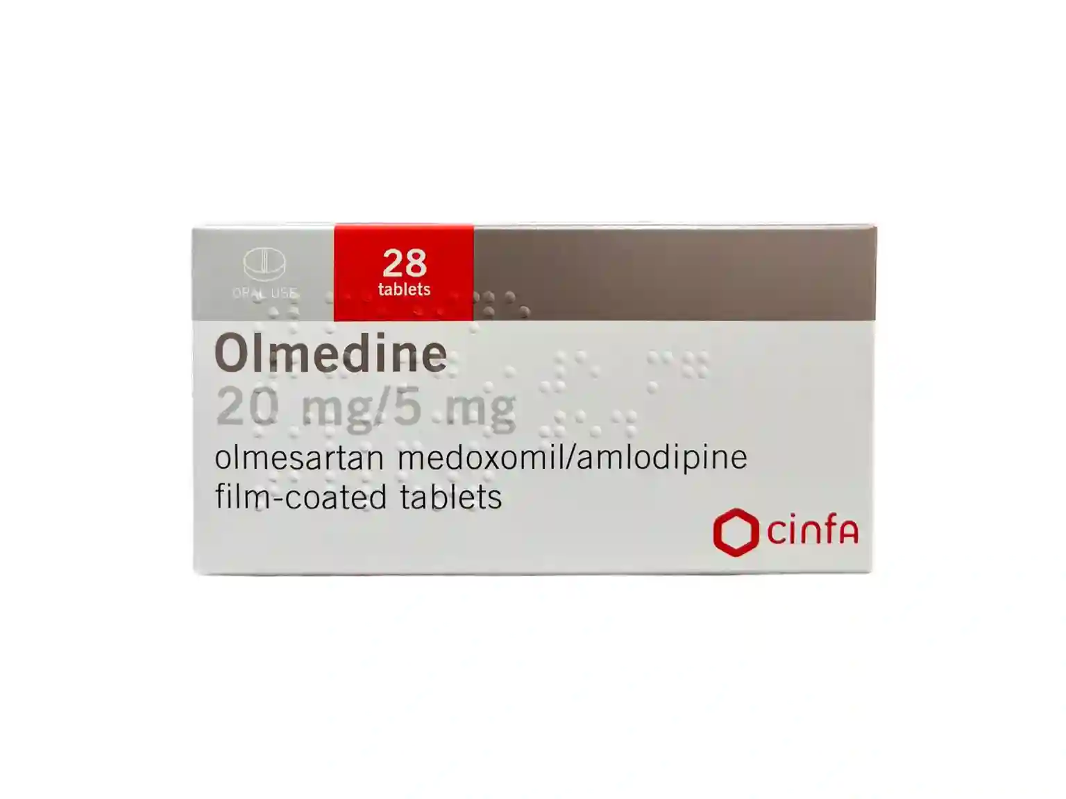 Olmedine 20mg/5mg - 28 Tablets