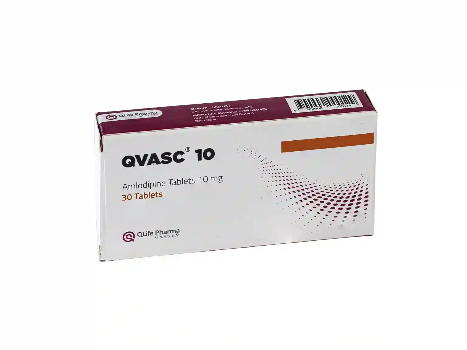 Qvasc 10mg - 30 Tablets
