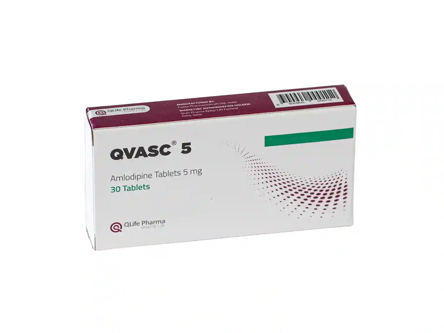 Qvasc 5mg - 30 Tablets
