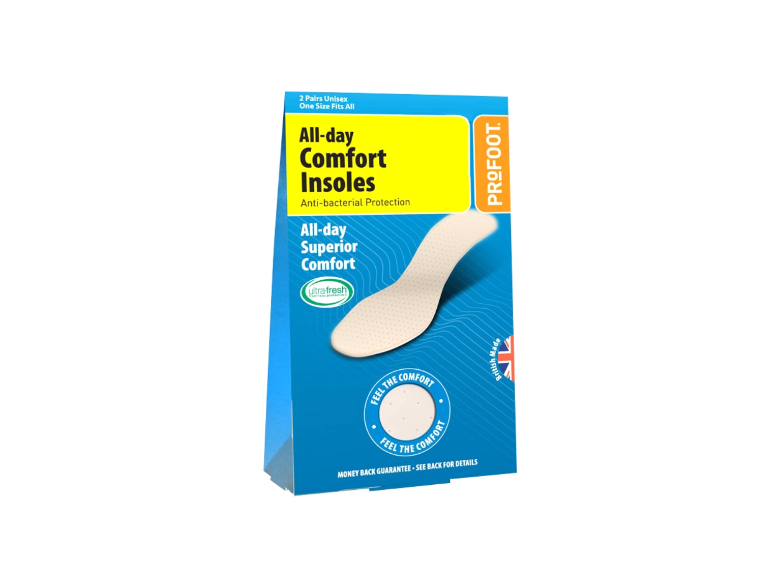 Profoot All-Day Comfort Insole 2 Pair One Size
