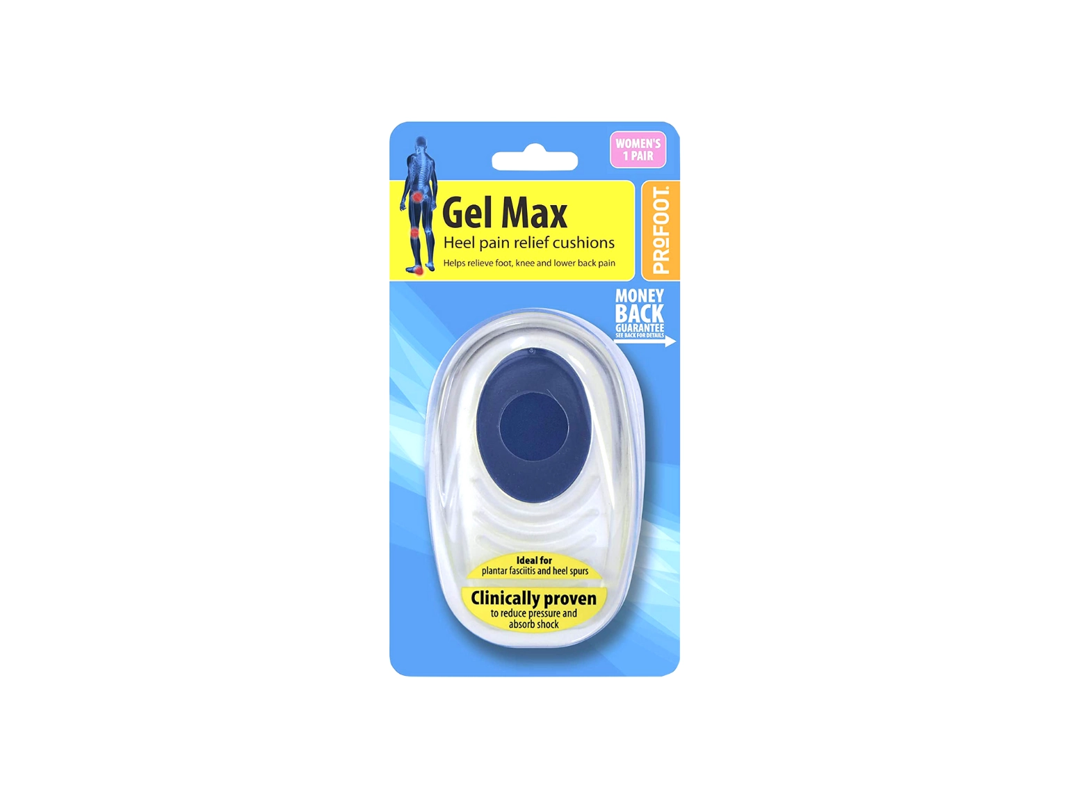 Profoot Gel Max Heel Pads Women