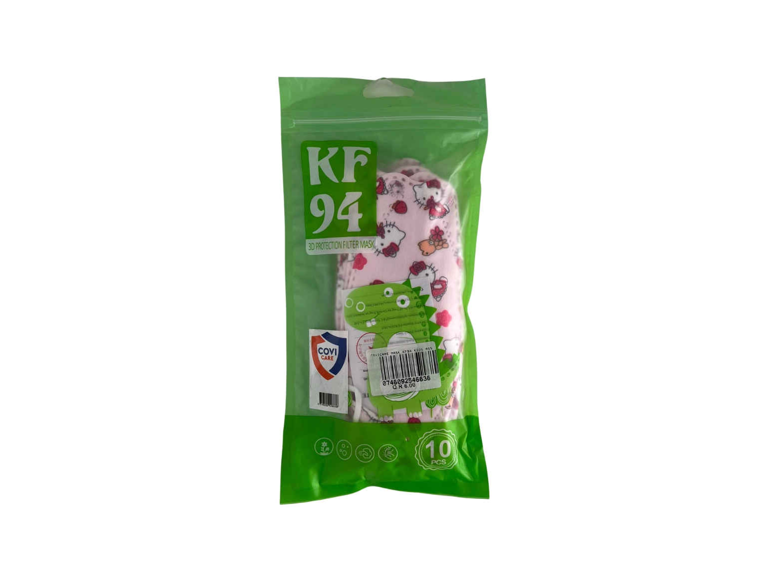 Covi care face mask  KF94 kids 10s