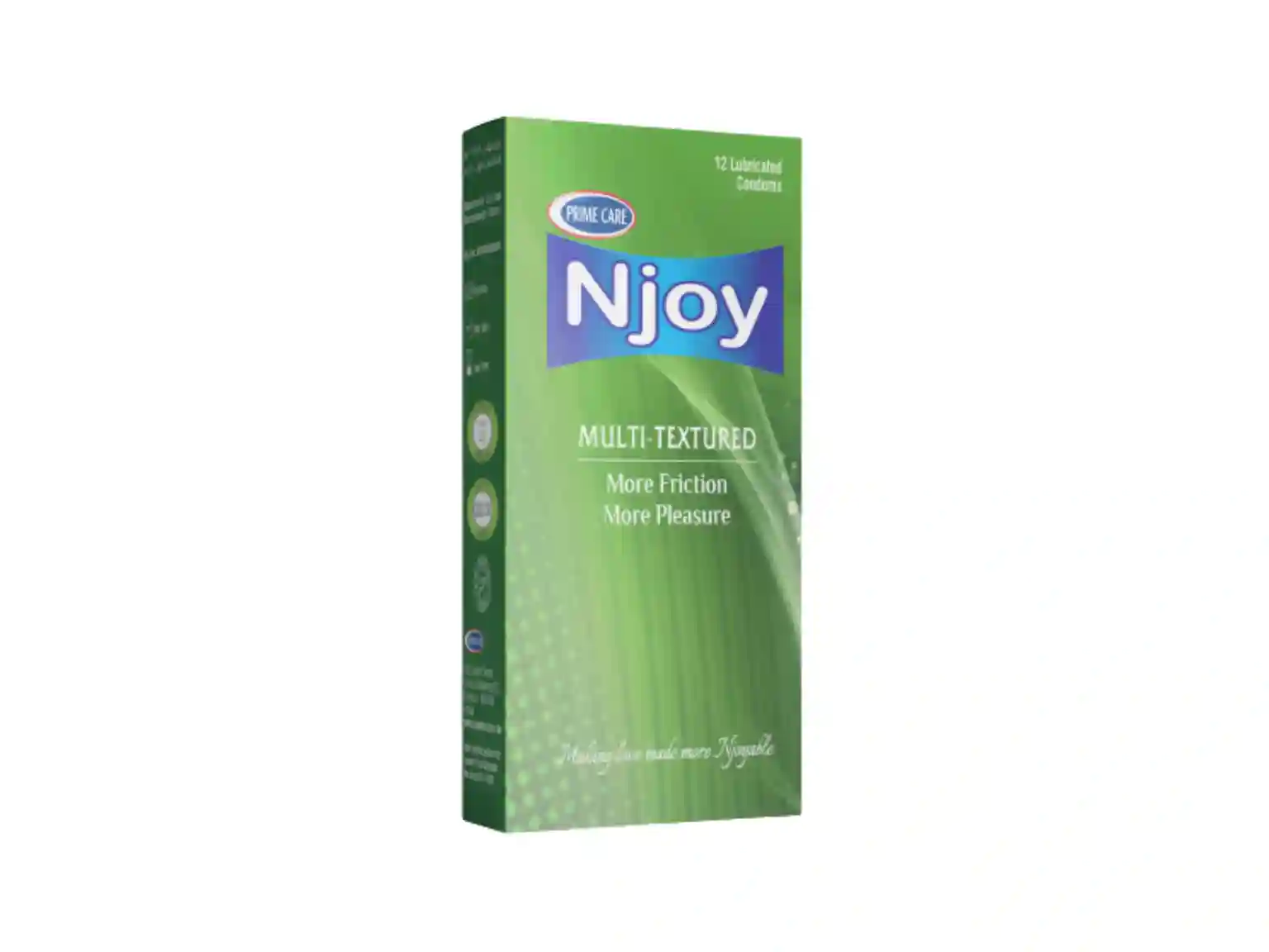 NJoy Multi-Textured Condoms 12s