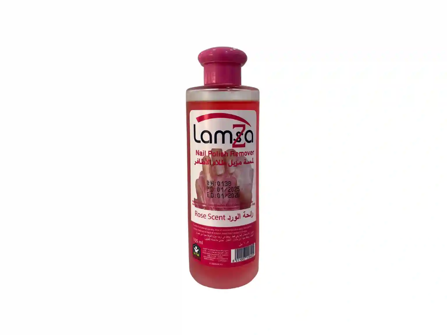 Lamsa Nail Polish Remover - Rose