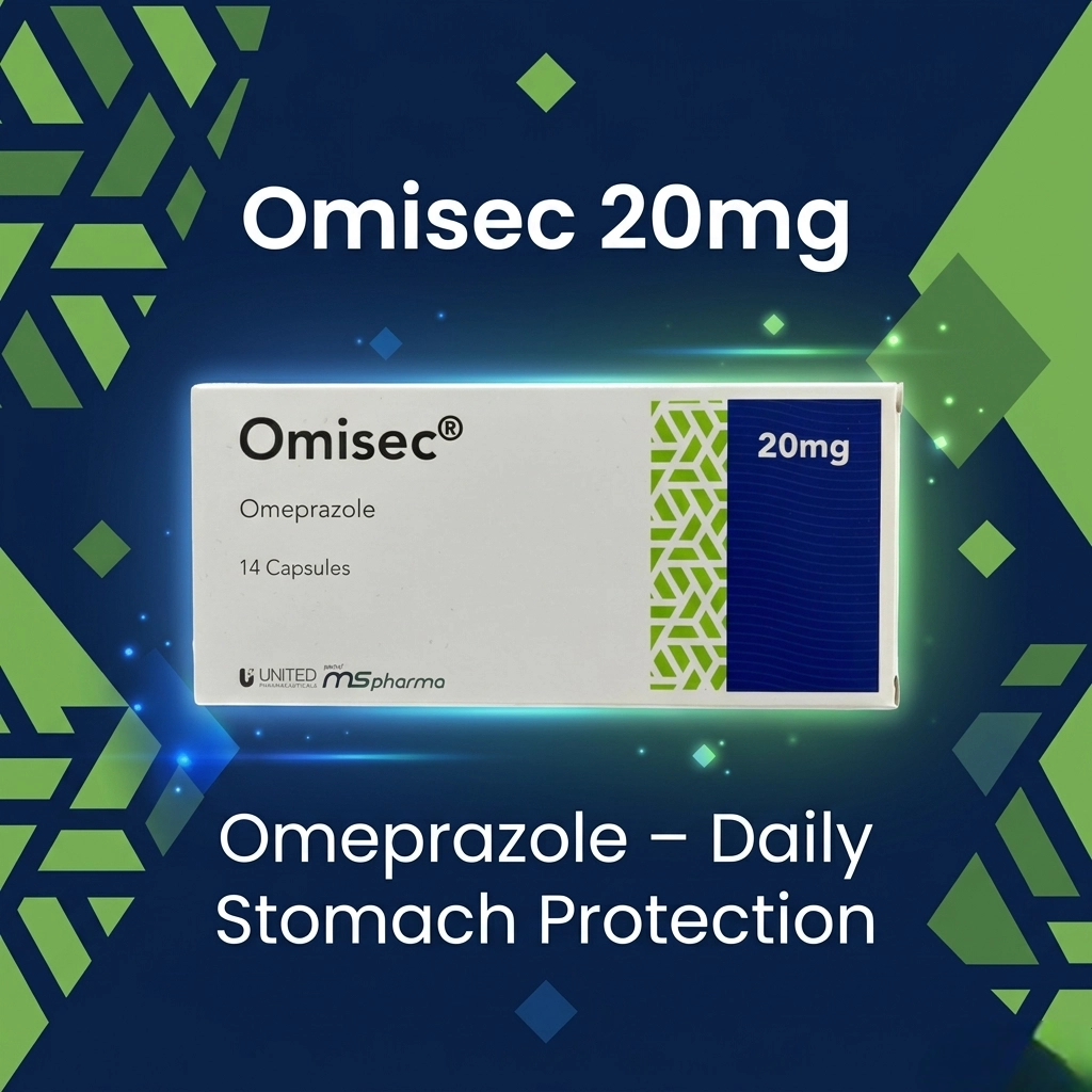 Omisec 20mg - 14 Capsules