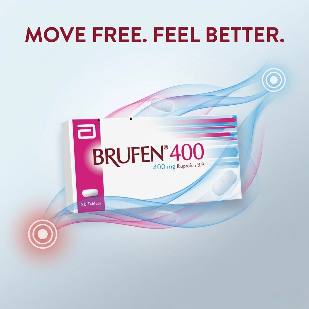 Brufen 400mg - 30 Tablets