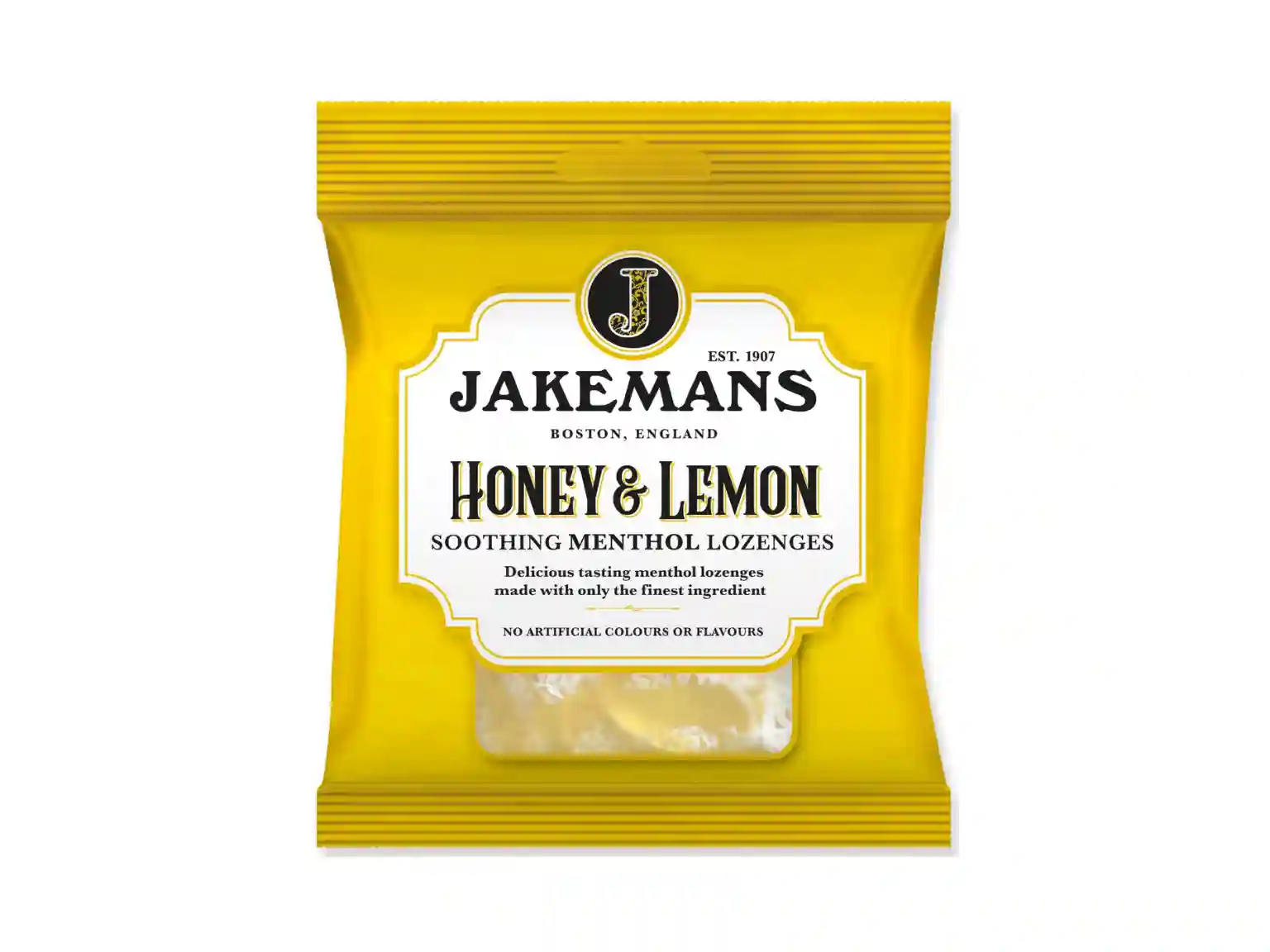 Jakemans Honey & Lemon Soothing Menthol Lozenges 73g